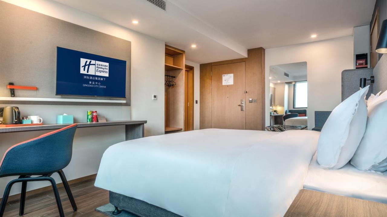 Holiday Inn Express Qingdao City Center By Ihg Eksteriør bilde