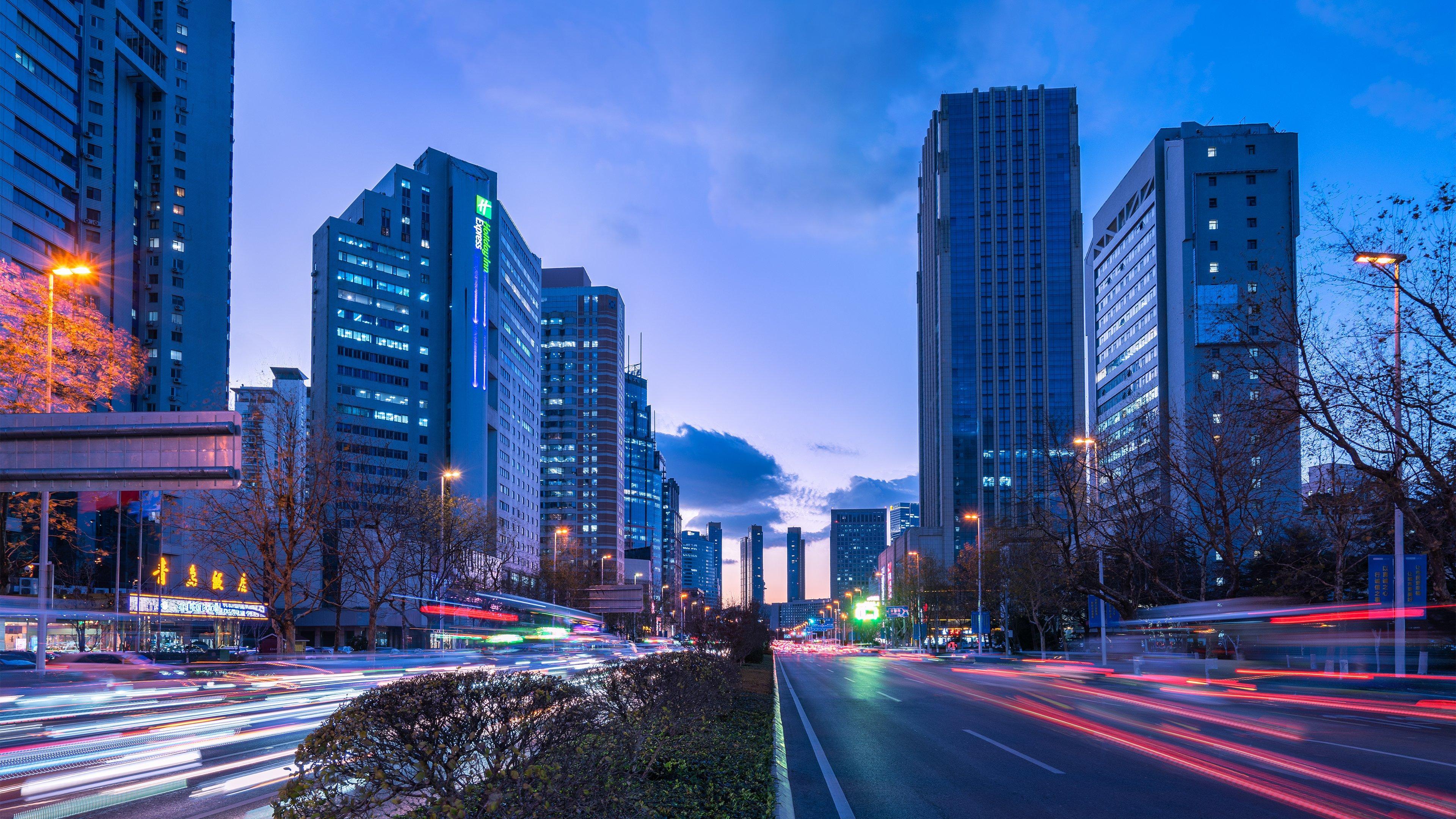 Holiday Inn Express Qingdao City Center By Ihg Eksteriør bilde